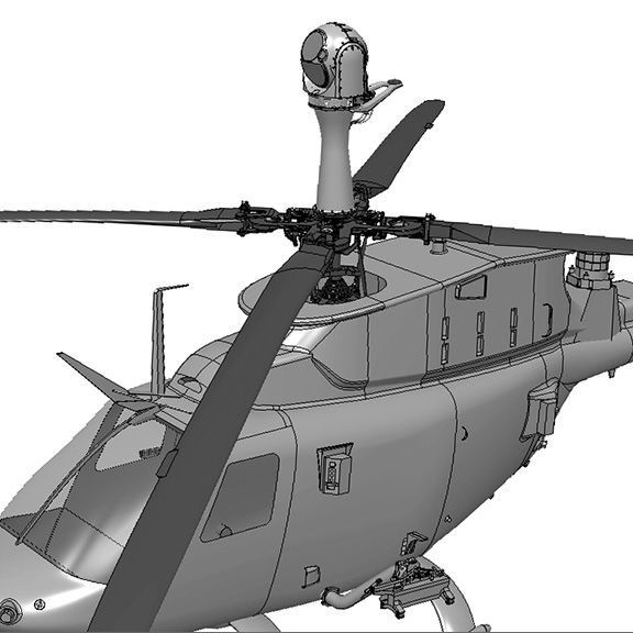 OH-58D MAST MOUNT