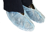 Blue Polypropylene Spun Bond Shoe Cover