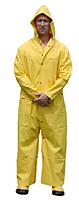 Polyester Two-Piece Yellow Slicker