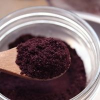 Acai Berry Powder And Sweet Basil