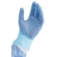 Vinyl Exam Glove Blue Lightly Pre-Powdered