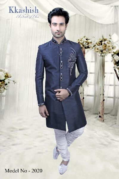 designer indo western sherwani for groom