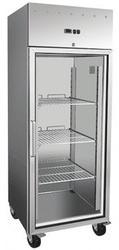 Vertical Refrigerator, Color : Metallic silver