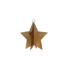 Brass Christmas Star