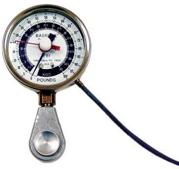 Pinch Gauge Hydraulic 50 lb Dial Gauge and Analogue