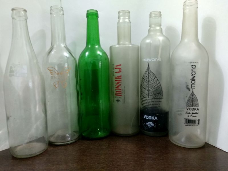 Liquor Glass Bottles