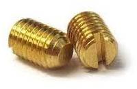 brass grub screw