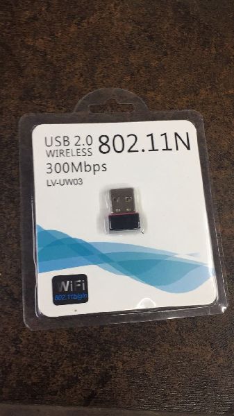Wireless USB 300 mbps, Color : Black