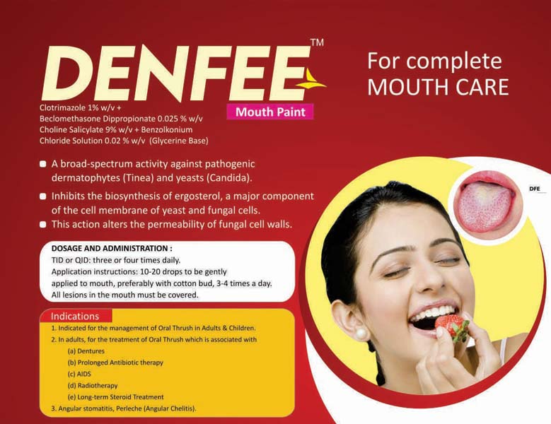 Denfee Mouth Paint