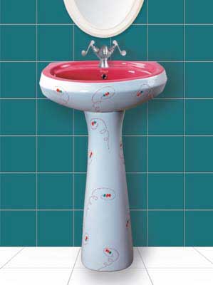 Vitrosa Series Pedestal Wash Basins