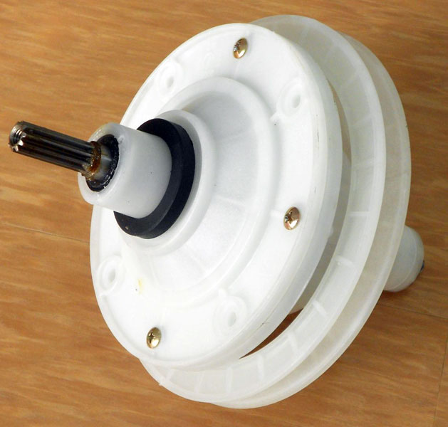 Electric Polished Washing Machine Gearbox, Color : White