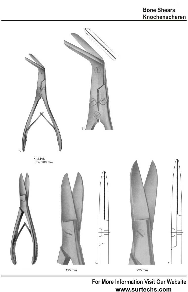 Bone Cutting Shears