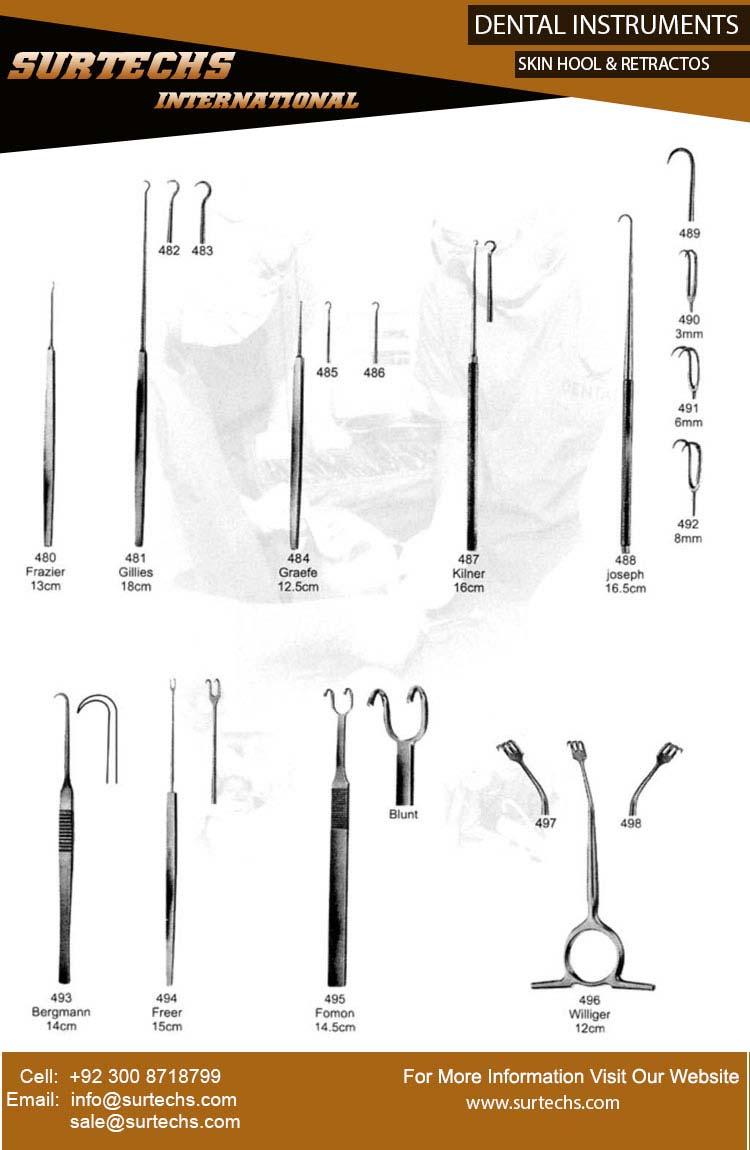 Skin Hook & Retractors