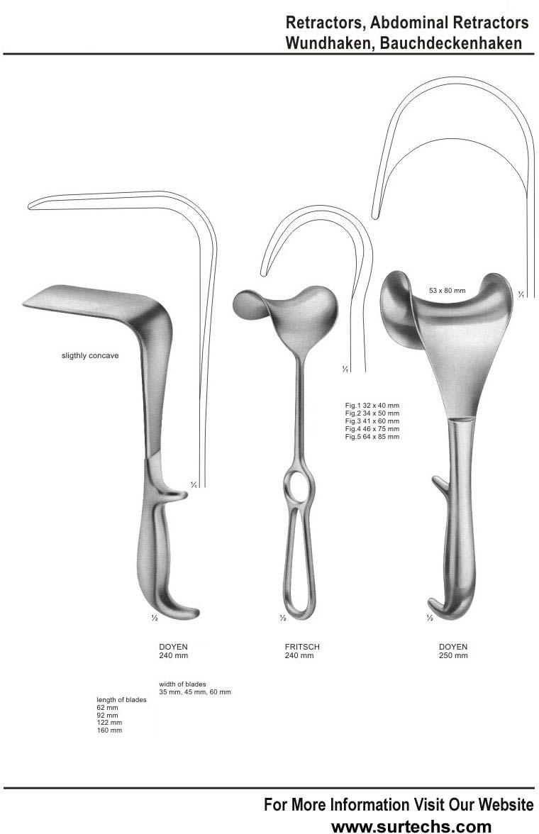 Surgical Abdominal Ratractors