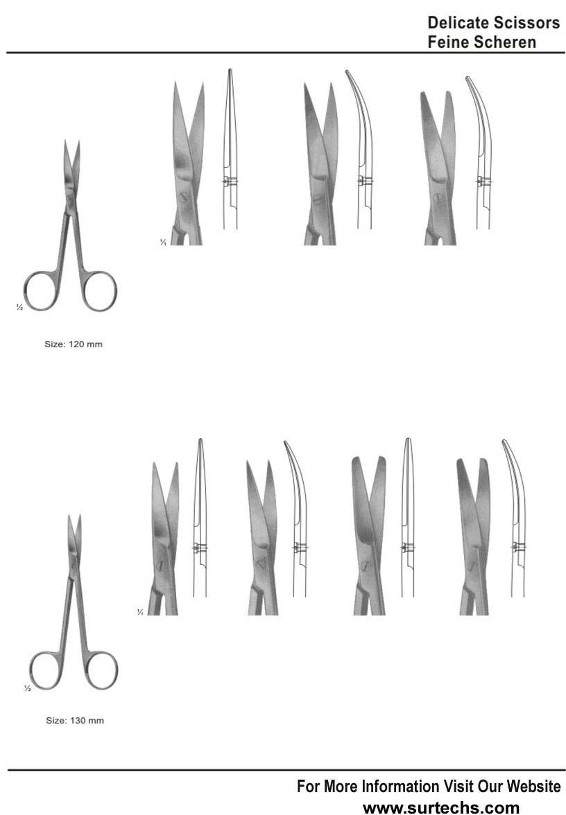 Surgical Delicate Fine Scissors
