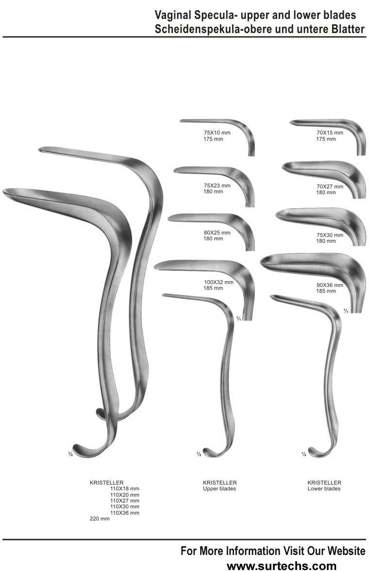 Surgical Kris Teller Vaginal Specula
