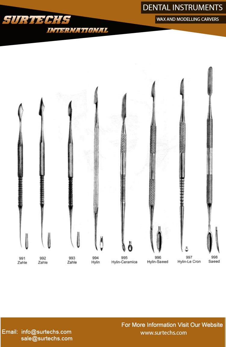 Wax & Modelling Carvers