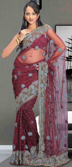 Net Saree