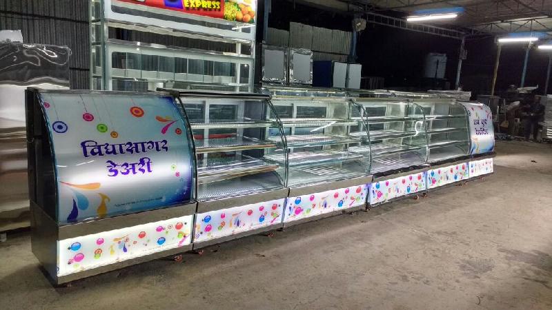 Electric Sweets Display Counter 03, Feature : Fast Cooling, Good Freshness, Works In Low Power