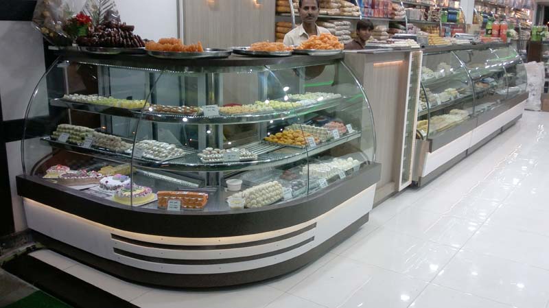 Sweets Display Counter Korean, Feature : Non Breakable, Works In Low Power