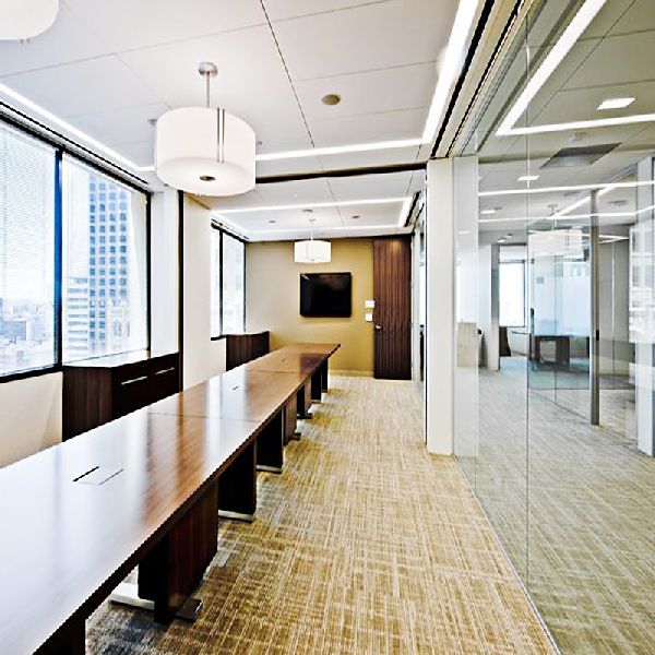 Office Standard Interior Aluminum Operable Top Hung Glass Sliding