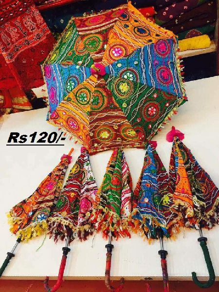 Rajsthani Embroidery Umbrella