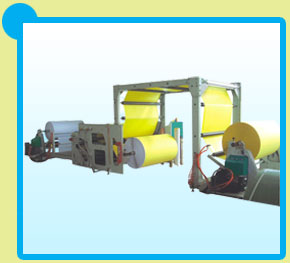 Hot melt coating machine