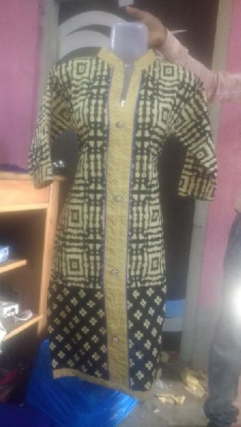 Cotton casual ladies kurtis