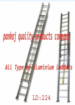 aluminium rope extension ladder