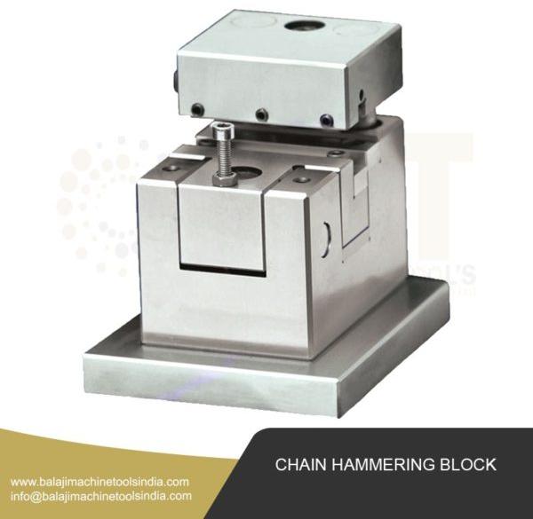 CHAIN HAMMERING BLOCK machine