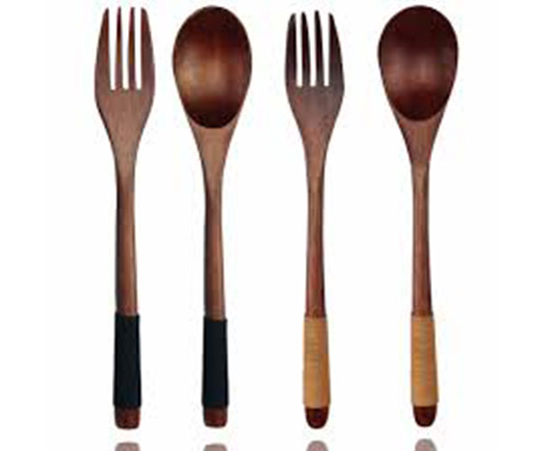Wooden Spoon And Fork
