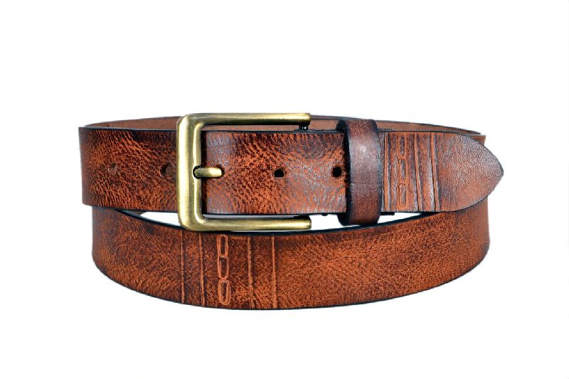 Imported buckle grain Mens Leather Belts, Width : 40 mm