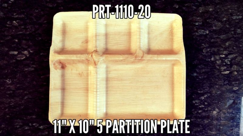 11X10 Inch 5 Partition Plate