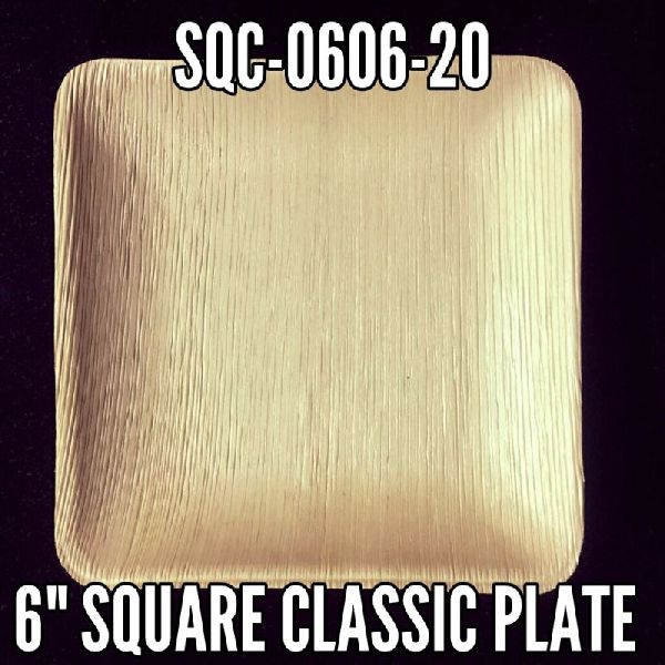 6 Inch Square Classic Plate