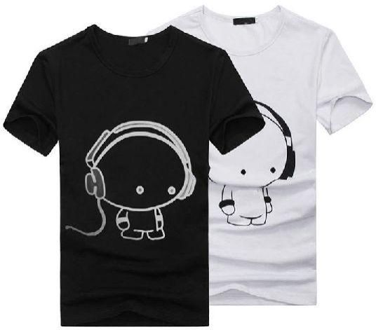 Summer Men's Casual Short Sleeve 3D Anime Funny T-Shirts Street Hip Hop Tee