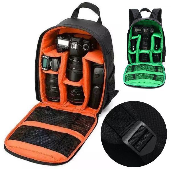 Video Digital Camera Backpack Waterproof Hiking Travling Shoulder Bag Case