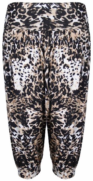 Floral Rayon Harem Pants for Casual Occasions  LowRise Slip On with No  Pockets  theshimmerhouse