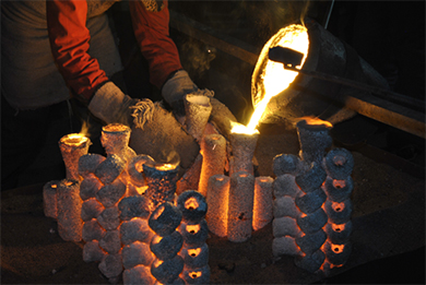 Investment casting equipment