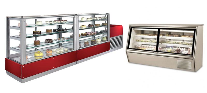 Bakery display cabinets
