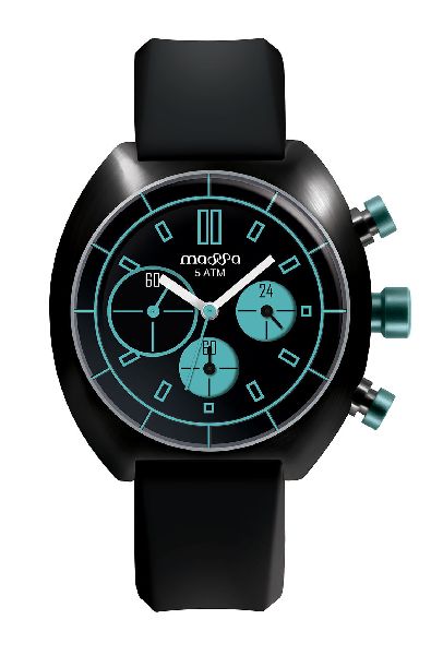 Massa Vigo Silicone Strap Fashionable Watch