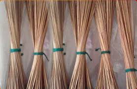 Brown 300-600gm Bamboo Stick Brooms, For Cleaning, Broom Length : 2-4ft