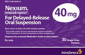 Nexium Oral Suspension, for Clinical, Hospital