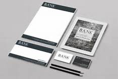 Bank stationery