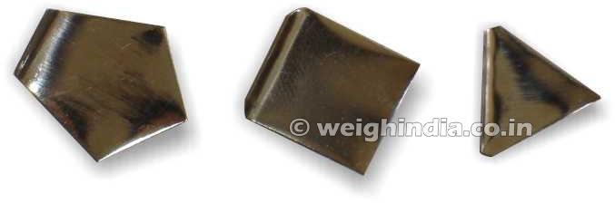 Stainless steel Milligram Metal Sheet Weights