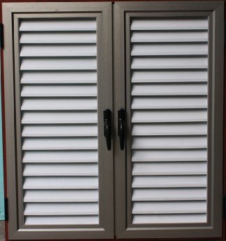 Louvered windows