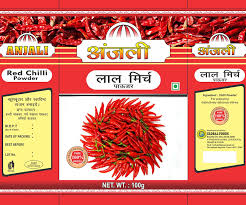 Anjali Natural red chilli powder, for Cooking, Packaging Type : 100gm