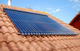 Solar heating panels