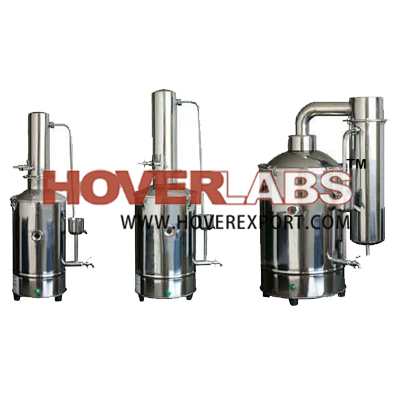 Water Distiller, 4 Litres/ Hour- Seamless Stainless Steel