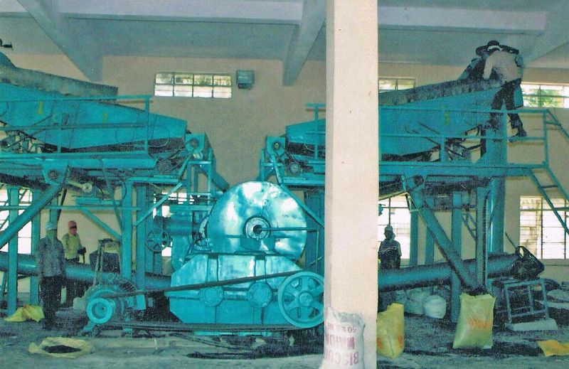 rubber recycling machinery