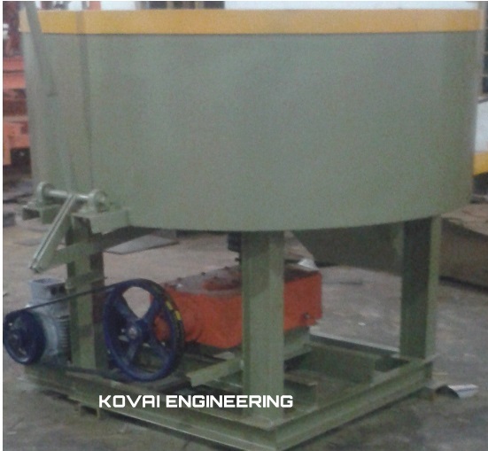 Industrial pan mixer